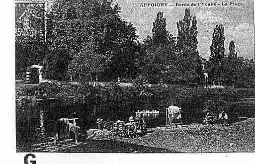 Ville de APPOIGNY Carte postale ancienne