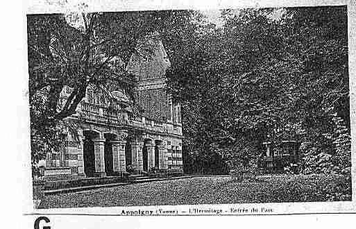 Ville de APPOIGNY Carte postale ancienne