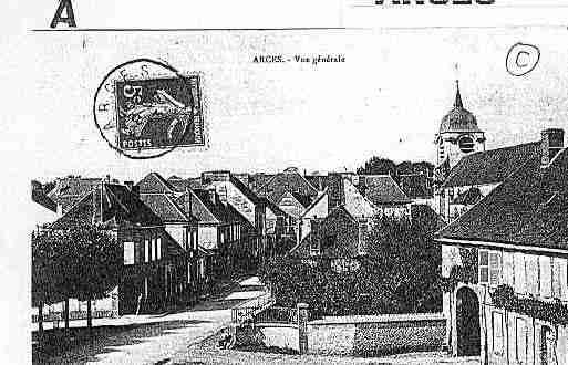 Ville de ARCES Carte postale ancienne