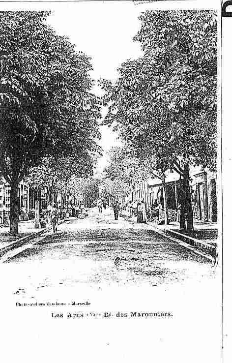 Ville de ARCS(LES) Carte postale ancienne