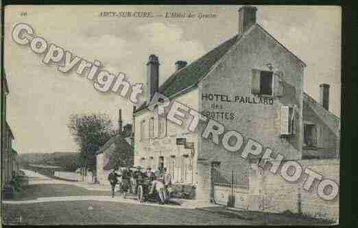 Ville de ARCYSURCURE Carte postale ancienne