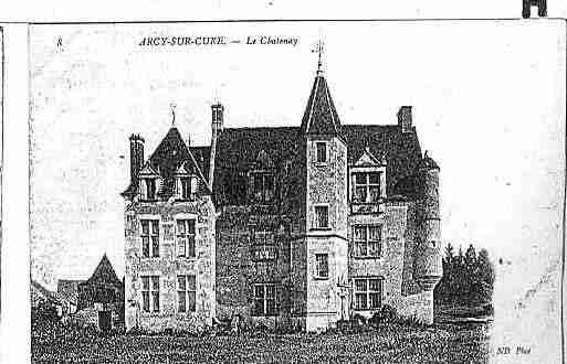 Ville de ARCYSURCURE Carte postale ancienne