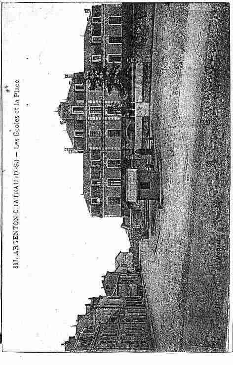Ville de ARGENTONCHATEAU Carte postale ancienne
