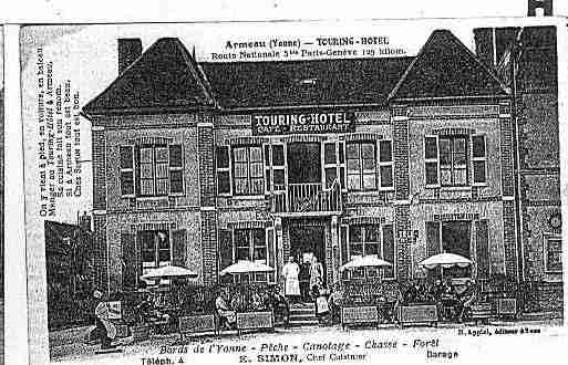 Ville de ARMEAU Carte postale ancienne