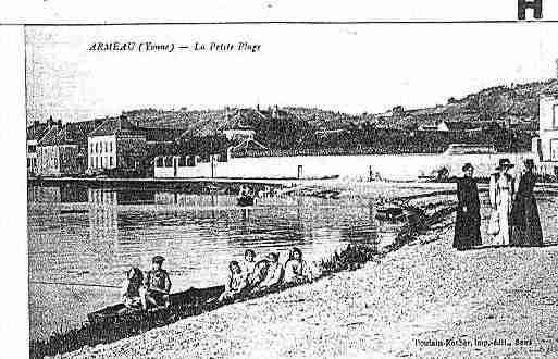 Ville de ARMEAU Carte postale ancienne