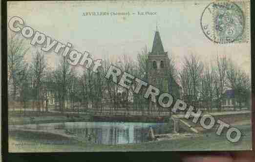 Ville de ARVILLERS Carte postale ancienne