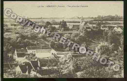 Ville de ASNIERESSOUSBOIS Carte postale ancienne