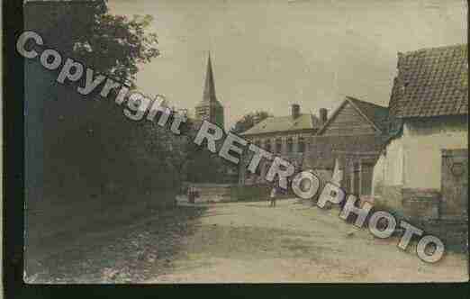 Ville de ASSEVILLERS Carte postale ancienne