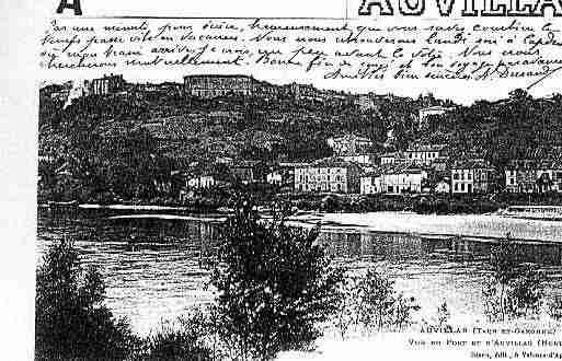 Ville de AUVILLAR Carte postale ancienne