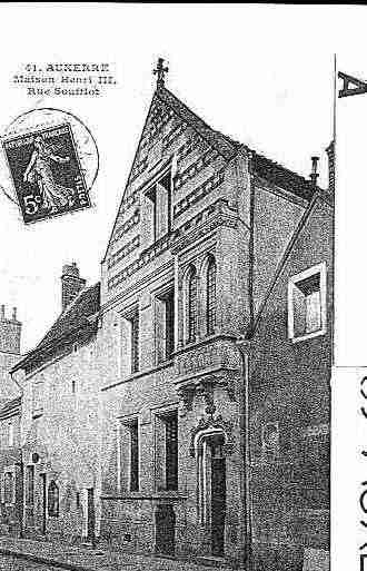 Ville de AUXERRE Carte postale ancienne