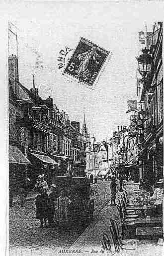 Ville de AUXERRE Carte postale ancienne