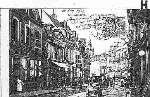 Ville de AUXERRE Carte postale ancienne