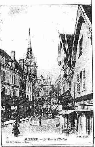 Ville de AUXERRE Carte postale ancienne