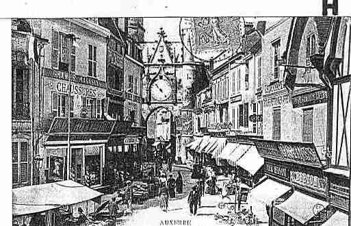 Ville de AUXERRE Carte postale ancienne