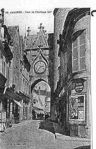Ville de AUXERRE Carte postale ancienne