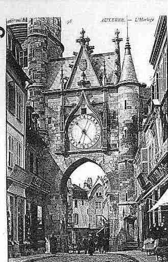 Ville de AUXERRE Carte postale ancienne