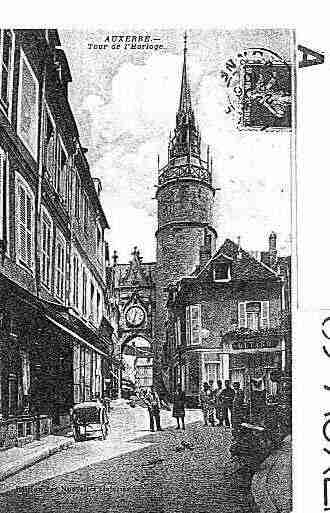 Ville de AUXERRE Carte postale ancienne