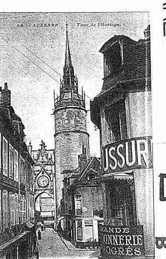 Ville de AUXERRE Carte postale ancienne