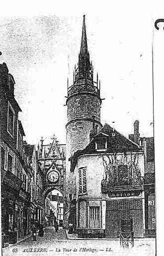 Ville de AUXERRE Carte postale ancienne