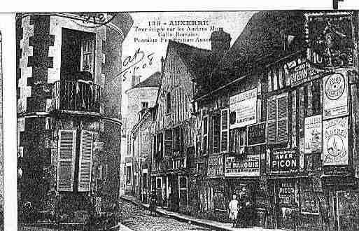 Ville de AUXERRE Carte postale ancienne