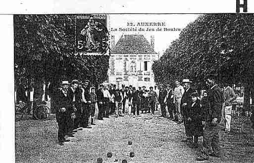 Ville de AUXERRE Carte postale ancienne
