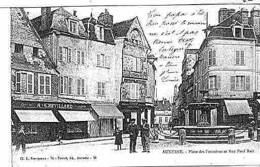 Ville de AUXERRE Carte postale ancienne