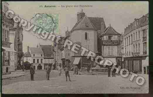 Ville de AUXERRE Carte postale ancienne