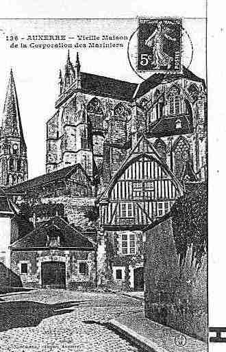 Ville de AUXERRE Carte postale ancienne