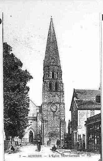 Ville de AUXERRE Carte postale ancienne