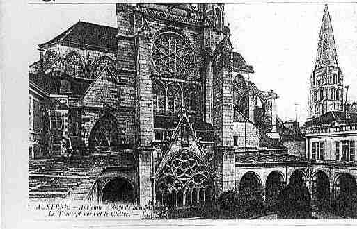 Ville de AUXERRE Carte postale ancienne