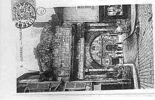 Ville de AUXERRE Carte postale ancienne