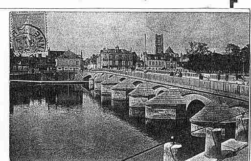 Ville de AUXERRE Carte postale ancienne