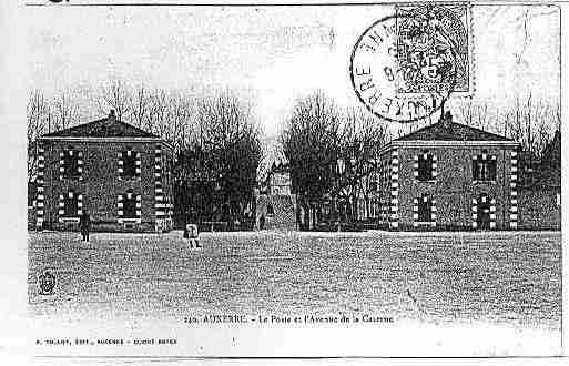 Ville de AUXERRE Carte postale ancienne