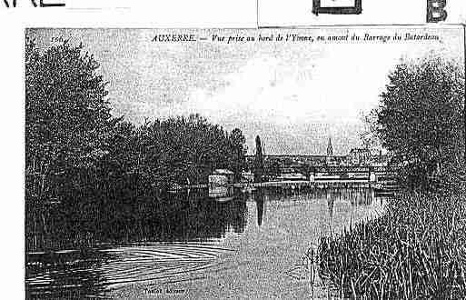 Ville de AUXERRE Carte postale ancienne