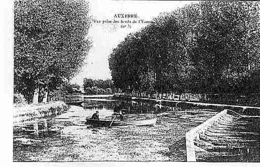 Ville de AUXERRE Carte postale ancienne