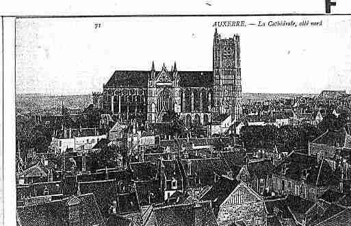 Ville de AUXERRE Carte postale ancienne