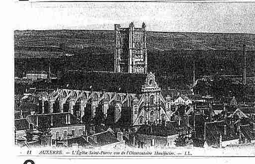 Ville de AUXERRE Carte postale ancienne