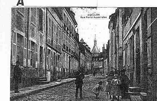 Ville de AVALLON Carte postale ancienne