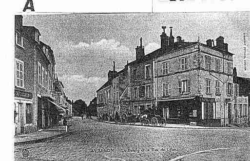 Ville de AVALLON Carte postale ancienne