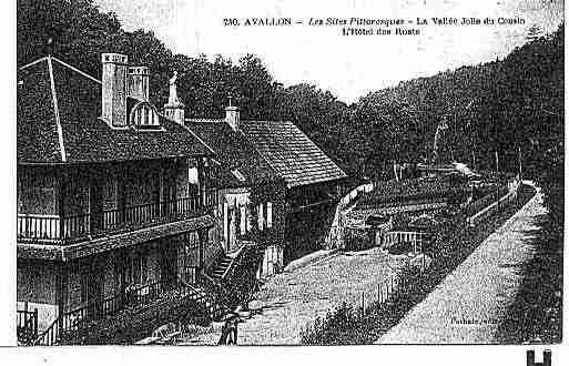 Ville de AVALLON Carte postale ancienne