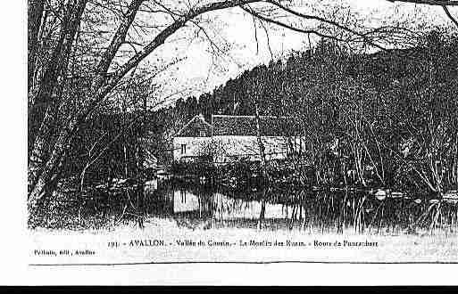 Ville de AVALLON Carte postale ancienne