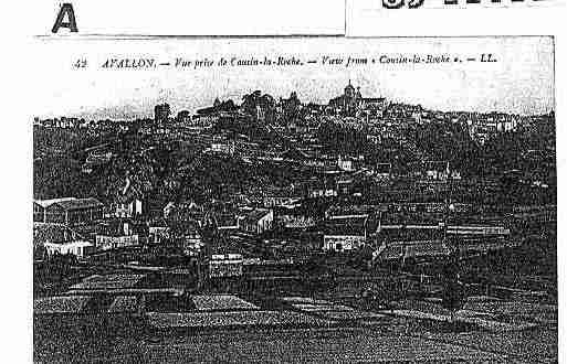 Ville de AVALLON Carte postale ancienne