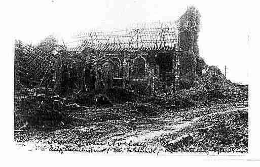 Ville de AVELUY Carte postale ancienne