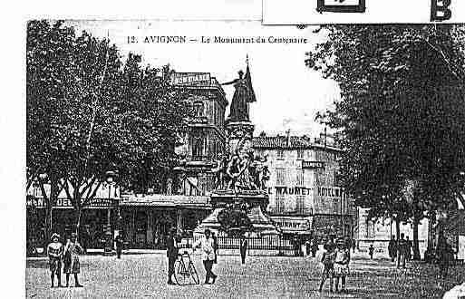 Ville de AVIGNON Carte postale ancienne