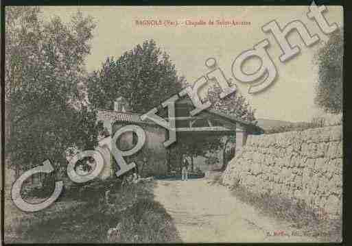 Ville de BAGNOLSENFORET Carte postale ancienne Ville de BAGNOLSENFORET Carte postale ancienne