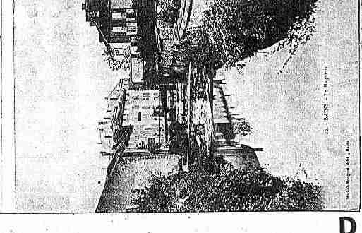 Ville de BAINSLESBAINS Carte postale ancienne