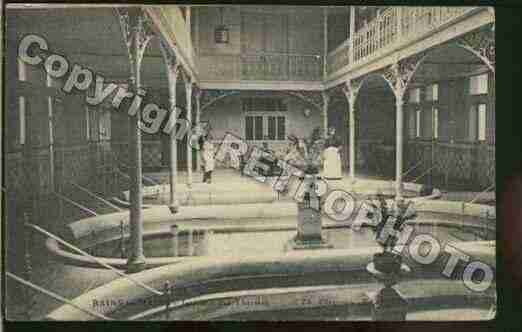 Ville de BAINSLESBAINS Carte postale ancienne