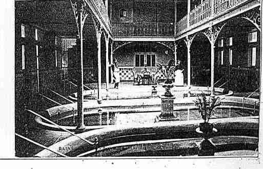 Ville de BAINSLESBAINS Carte postale ancienne