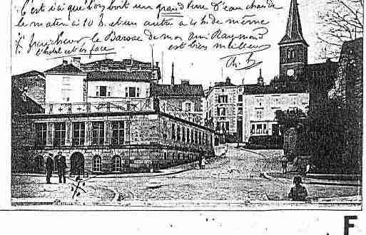 Ville de BAINSLESBAINS Carte postale ancienne