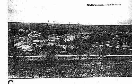 Ville de BAINVILLEAUXSAULES Carte postale ancienne